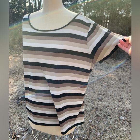 Vintage Stretchy Stripe Tee - Picture 6 of 8